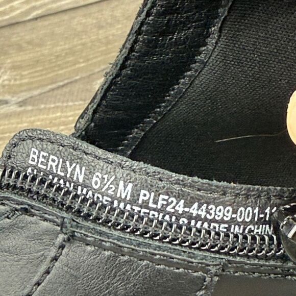 Frye & Co Berlyn Women’s Sz 6.5M Black Buckle Zip Ankle Boot PLF24-44399-001-111 - Picture 6 of 14